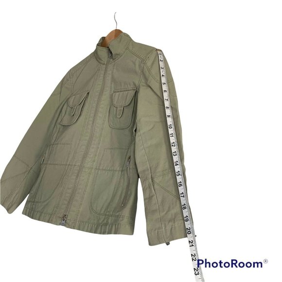 Margaret O'Leary Full Zip Anorak Utility Style Jacket Full Zip Size Small - READ - Picture 4 of 11